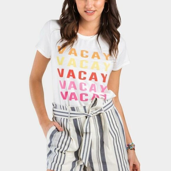 Francesca's Collections Tops - VACAY ready tee